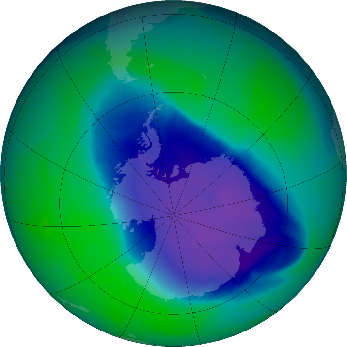 Ozone Map 2006-11-13